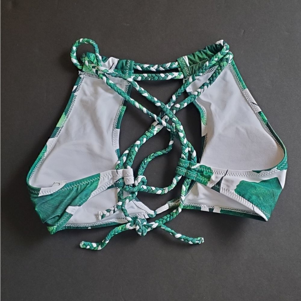 Unbranded leaf halter Swim Top - Picture 5 of 8